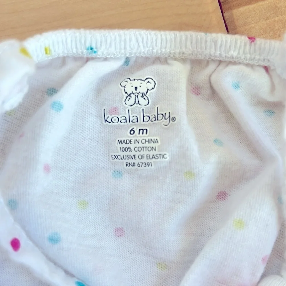 Koala Baby 6 Month Tank Top Shorts Set Polka Dot